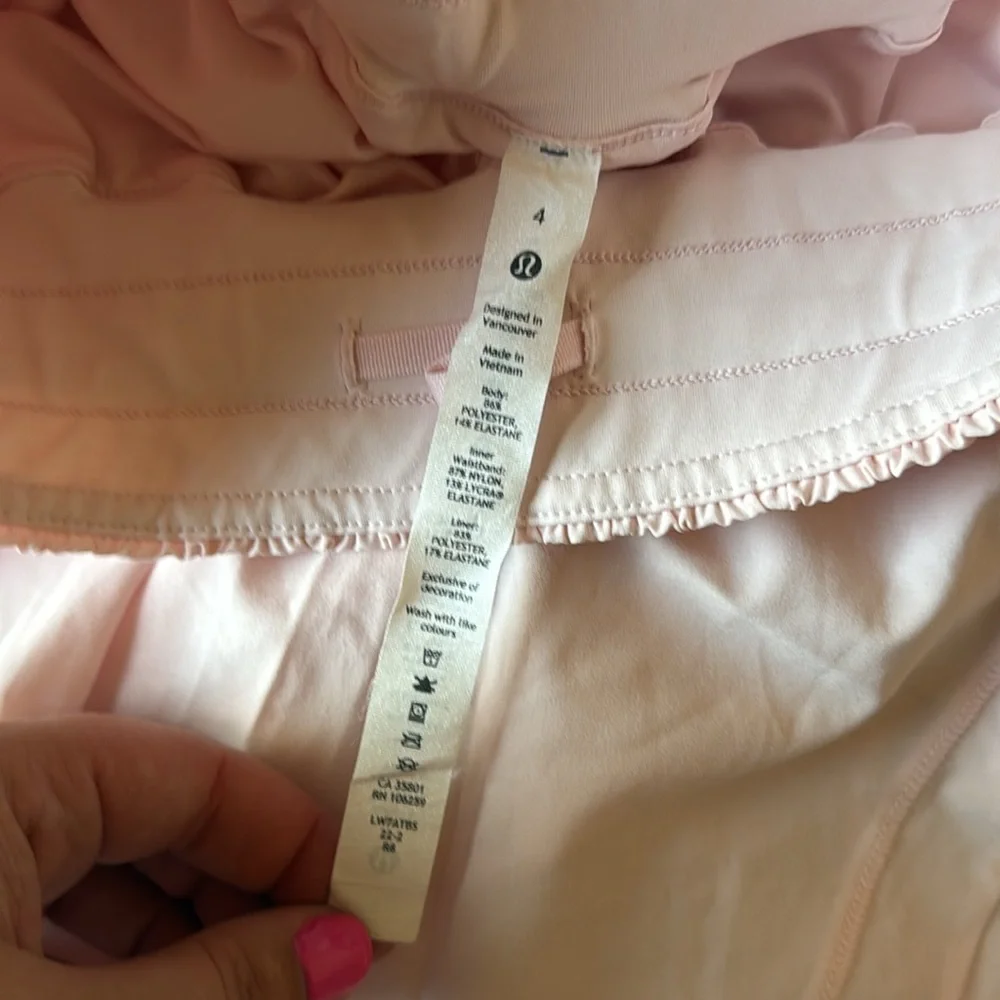 lululemon athletica Pink Athletic Shorts - Picture 4 of 4